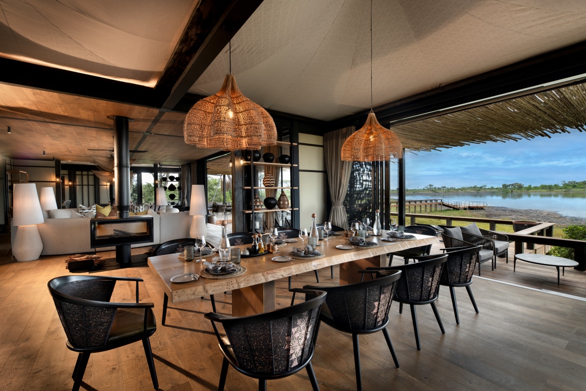Daunara Safari Camp Botswana Dining