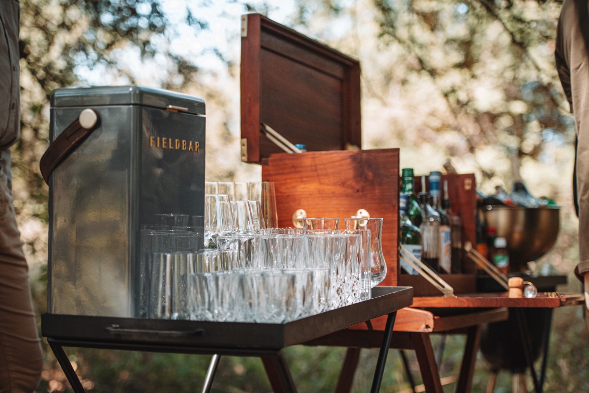 Daunara Safari Camp Botswana Field Bar