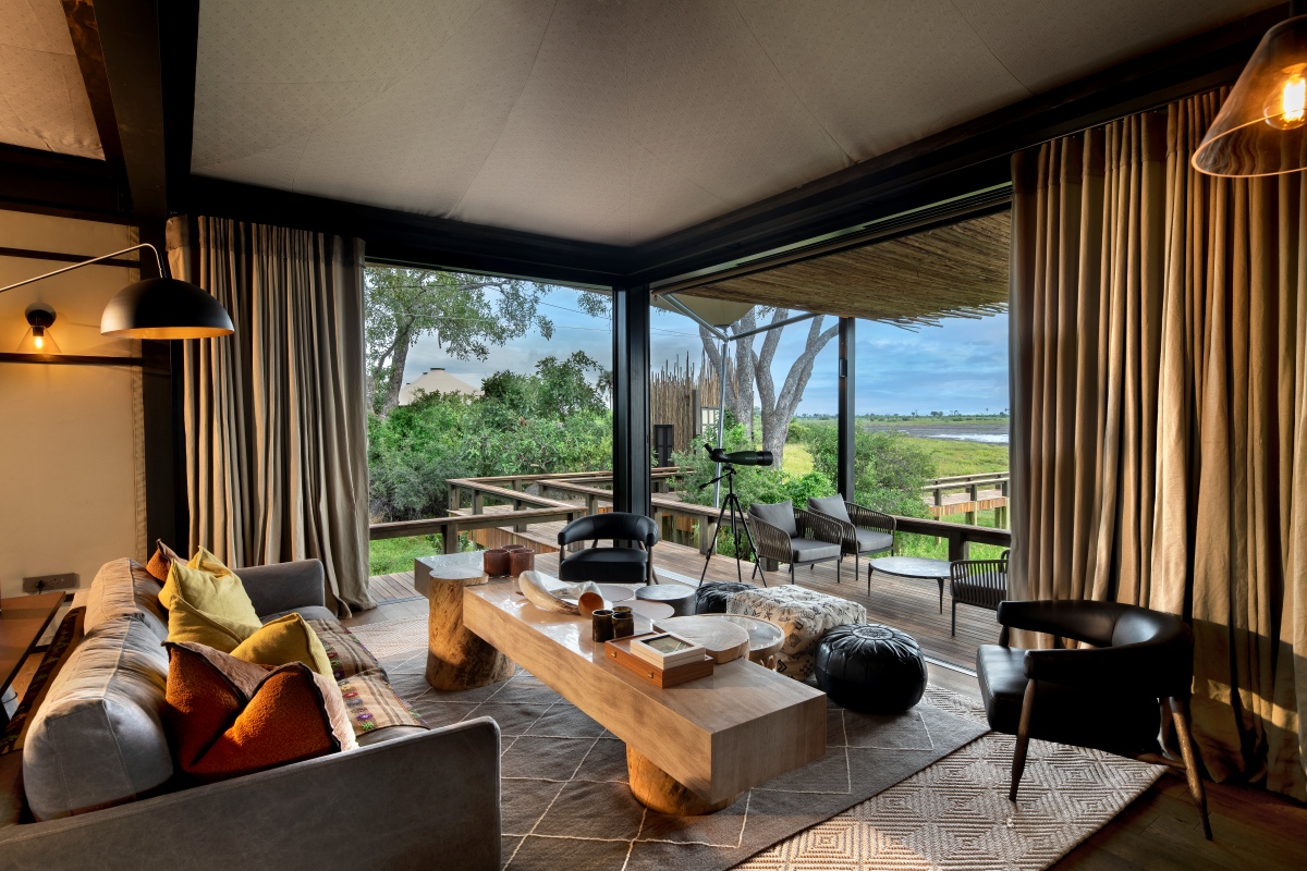 Daunara Safari Camp Botswana Lounge