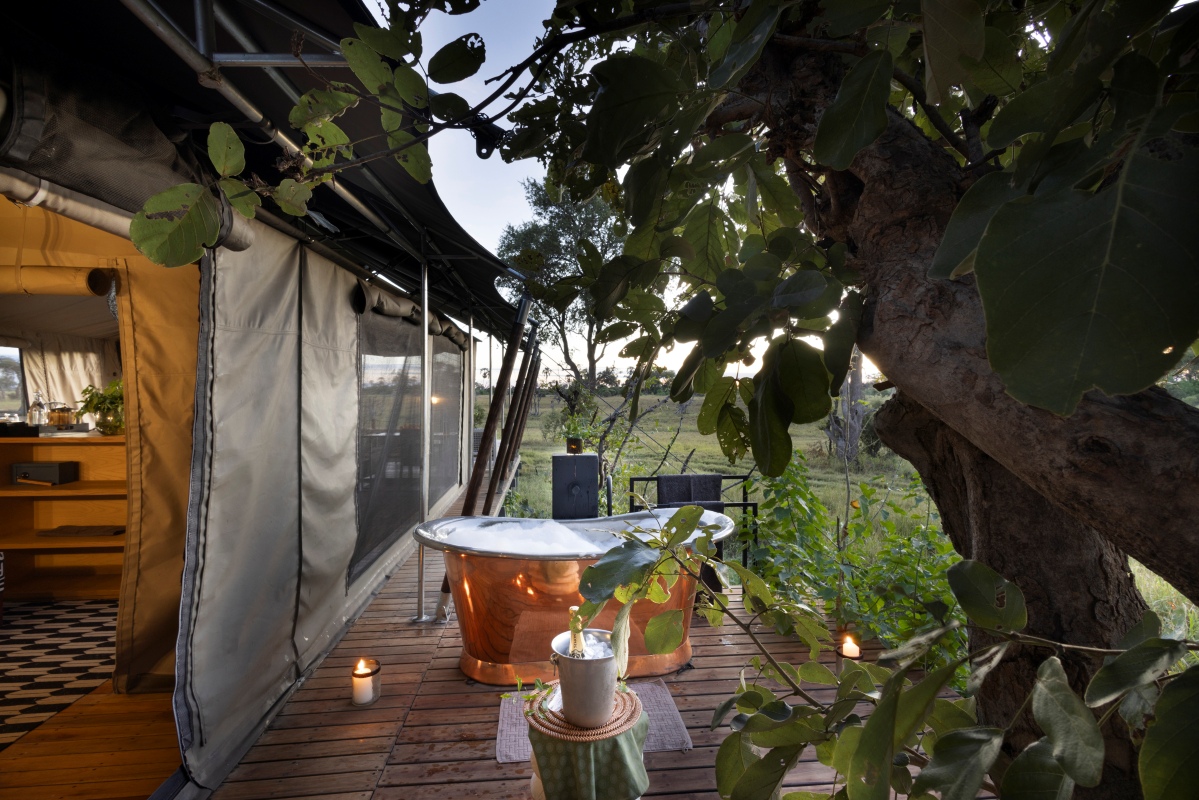 Gomoti Private Botswana - Luxury Tent