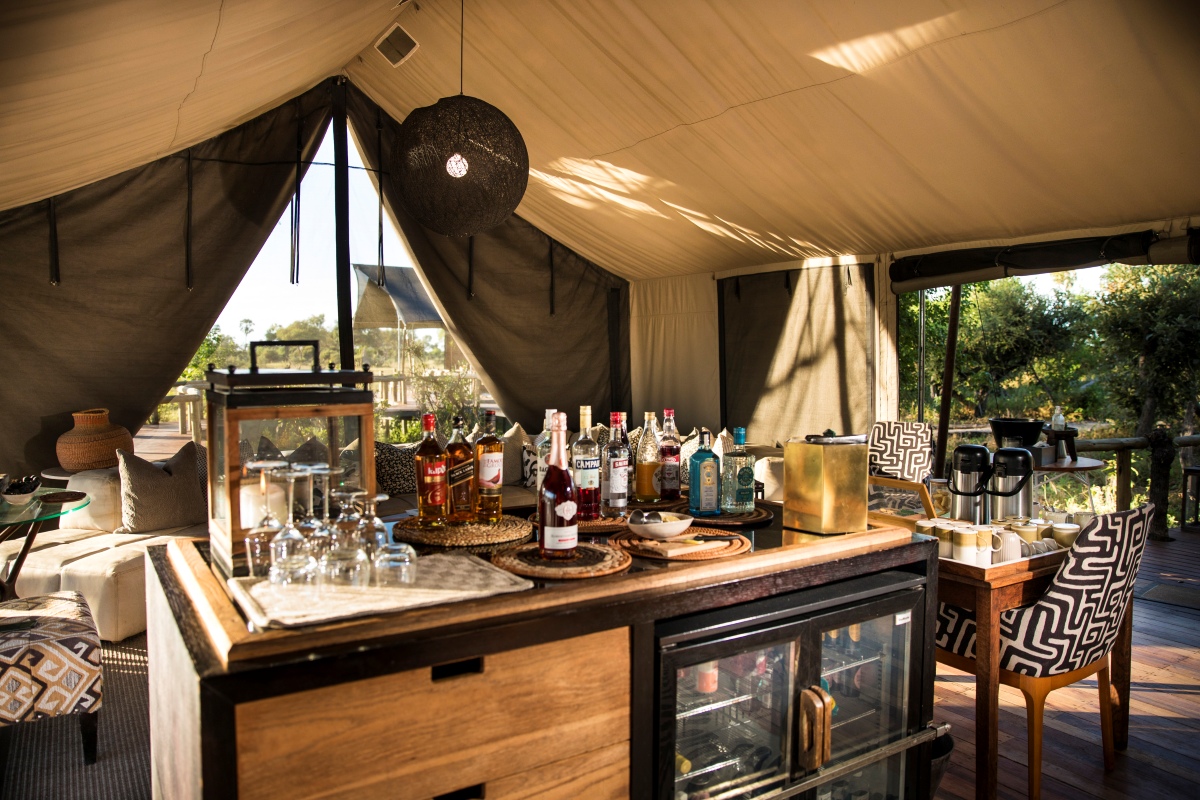 Gomoti Private Botswana - Main Camp Drinks