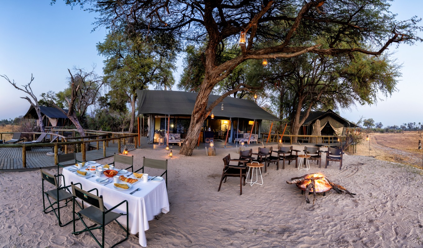Gomoti Private Botswana - Main Camp Food