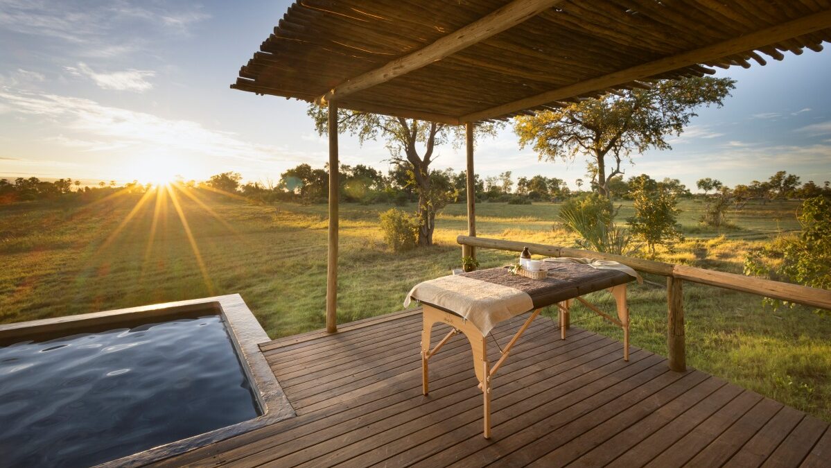 Gomoti Private Botswana - Spa Bed