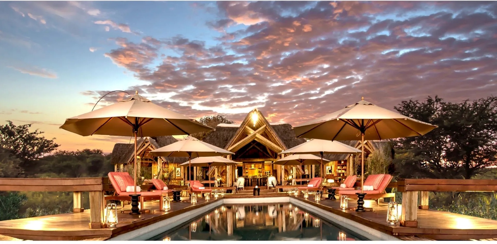 Feline Fields Lodge Sunset