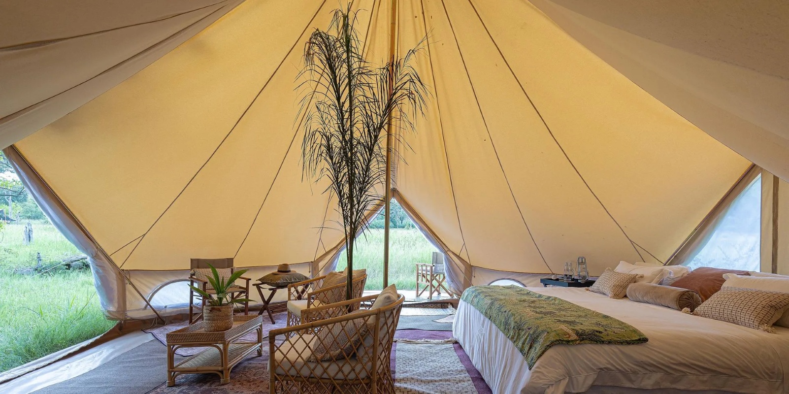 Feline Fields Vintage Camp Luxury Tent Suite
