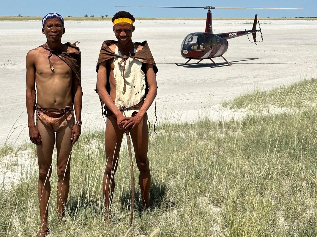 Moela Safari Lodge Bushman Helicopter