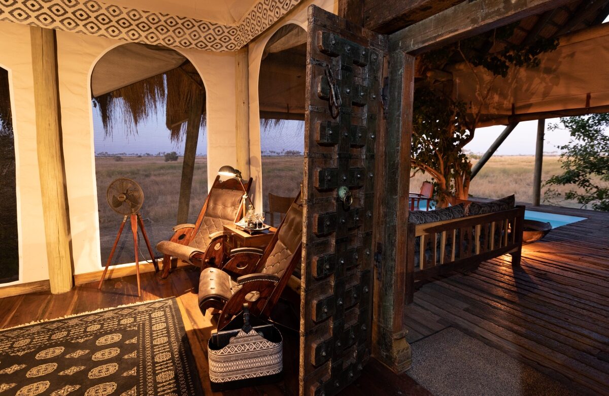 Selinda Camp - Bedroom Door