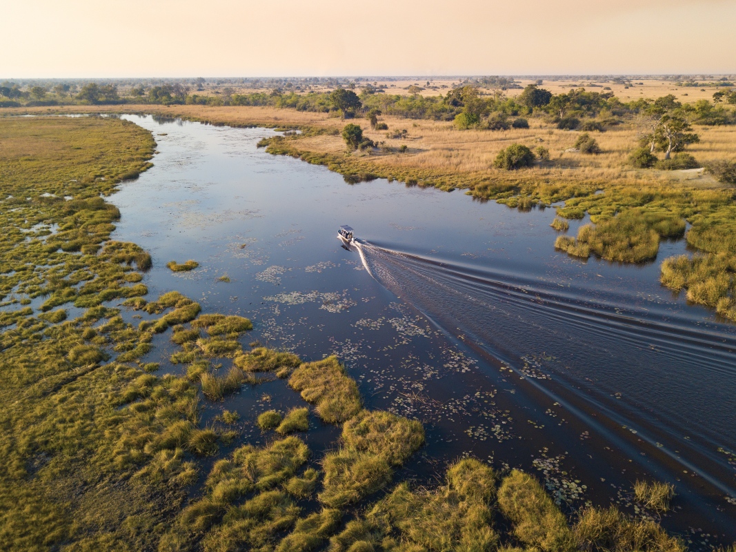 Selinda Camp - Boat