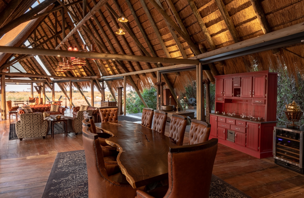 Selinda Camp - Main Camp Lounge Table