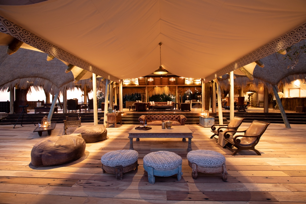 Selinda Camp - Main Camp Seating