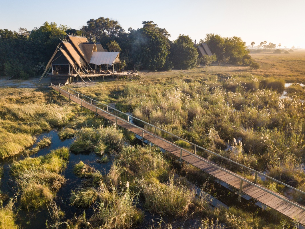 Selinda Camp - Main Camp Walkway