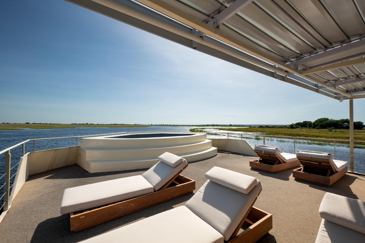 Zambezi Queen Upper Deck Outside