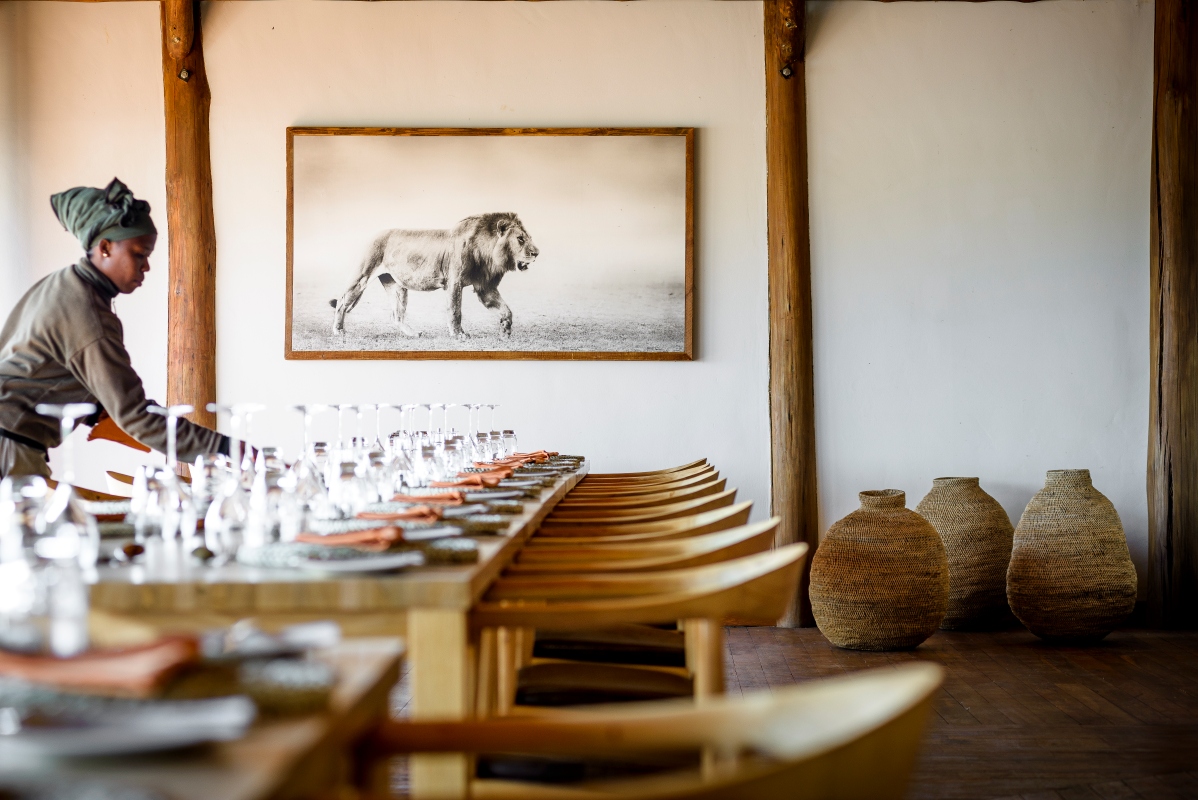 Chief's Camp Table Setting